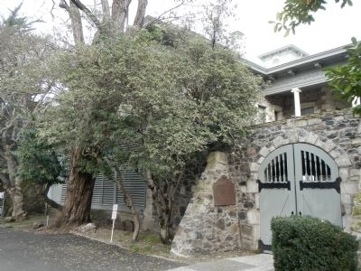 Temelec Hall Marker. Click for full size. Temelec Hall Marker image. Click for full size.