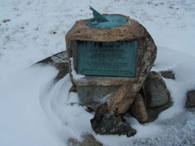 Old Rosewood School Ground Marker. Click for full size. Old Rosewood School Ground Marker image. Click for full size.