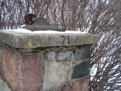 Old Rosewood School Ground Marker. Click for full size. Old Rosewood School Ground Marker image. Click for full size.