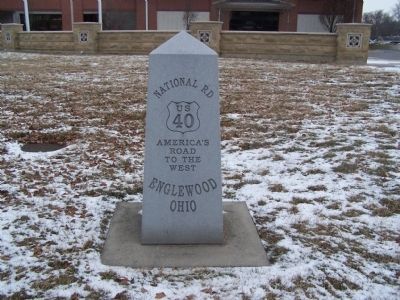 National Road US 40 Marker. Click for full size. National Road US 40 Marker image. Click for full size.