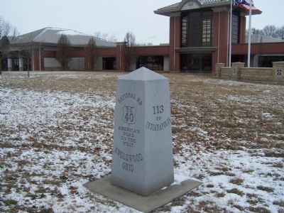 National Road US 40 Marker. Click for full size. National Road US 40 Marker image. Click for full size.