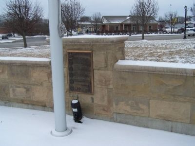 Englewood Veterans Monument Marker image. Click for full size.