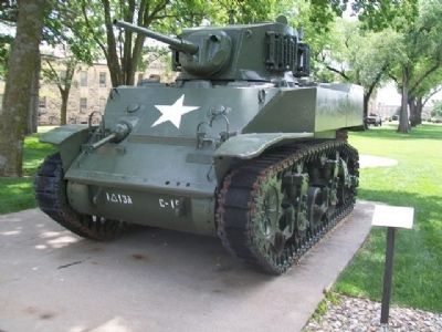 M5 Stuart Light Tank and Marker image. Click for full size.