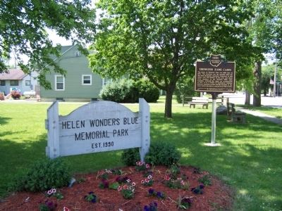 Helen Wonders Blue Memorial Park image. Click for full size.