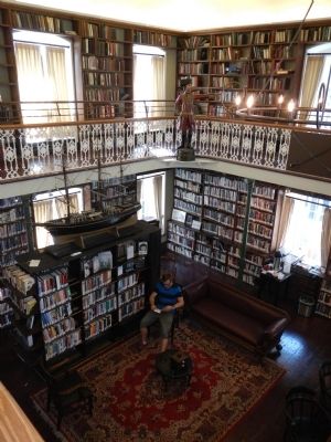 The Library in Morrin College image. Click for full size.