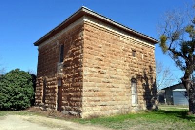 South and West Sides of First Callahan Jail image. Click for full size.