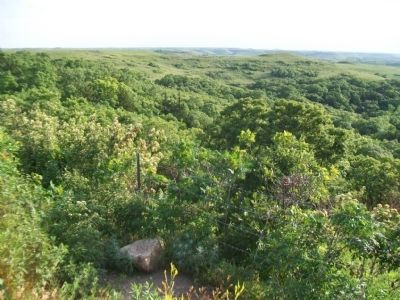 View of Flint Hills from K-177 Overlook Park image. Click for full size.