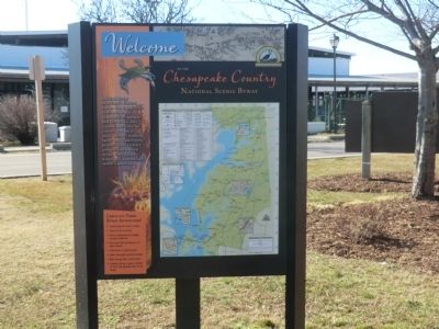 Chesapeake Country National Scenic Byway Marker image. Click for full size.