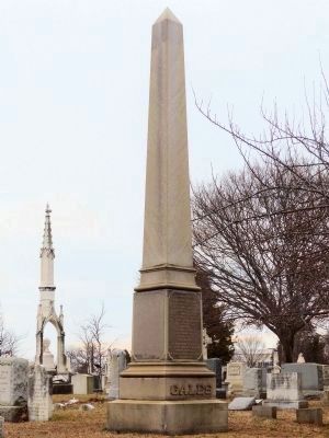 Joseph Gales Monument image. Click for full size.