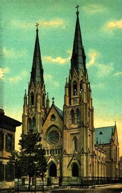 <i>Cathedral of St. John the Baptist, Savannah, Ga.</i> image. Click for full size.