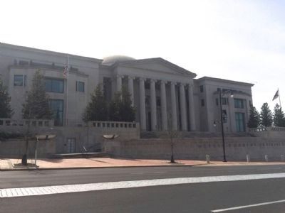 The Alabama Judicial Building, formally known as the Heflin-Torbert Judicial Building. image. Click for full size.