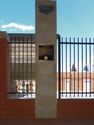The Memorial Pool Marker. Click for full size. The Memorial Pool Marker image. Click for full size.