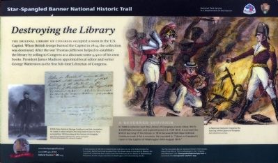 Destroying the Library Marker image. Click for full size.