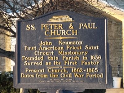 SS. Peter & Paul Church Marker image. Click for full size.