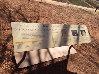 Discovering Mulberry Row Marker image. Click for full size.