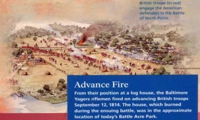 Battle of North Point image. Click for full size.
