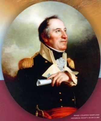 Brigadier General John Stricker. image. Click for full size.
