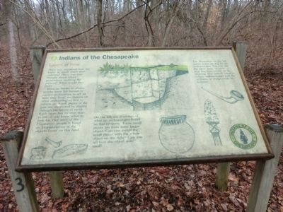 Indians of the Chesapeake Marker. Click for full size. Indians of the Chesapeake Marker image. Click for full size.
