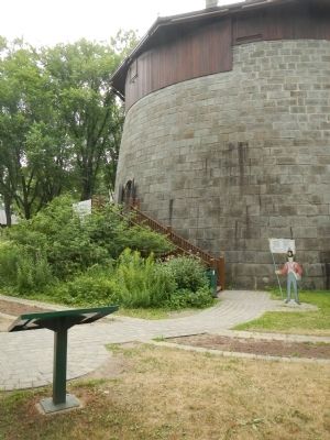 Martello Towers / Tours Martello Marker. Click for full size. Martello Towers / Tours Martello Marker image. Click for full size.
