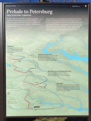 Prelude to Petersburg Marker. Click for full size. Prelude to Petersburg Marker image. Click for full size.