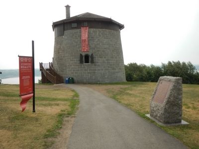 Qu�bec Martello Towers Marker image. Click for full size.