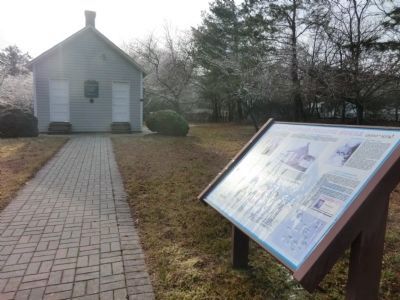 St. Leonard Polling House and Garden of Remembrance Marker image. Click for full size.