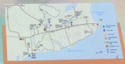 Close up of the map on the War on the Water Marker. Click for full size. Close up of the map on the War on the Water Marker image. Click for full size.