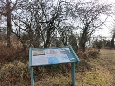Indian Life at the Stearns Site Marker image. Click for full size.