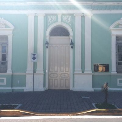 Wide view of the Santa Tecla Culture and Arts Center Marker image. Click for full size.