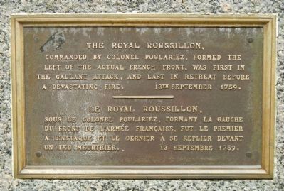 The / Le Royal Roussillon, Marker image. Click for full size.