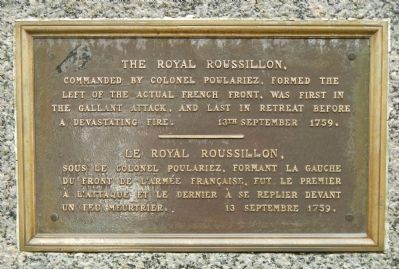 The / Le Royal Roussillon, Marker image. Click for full size.