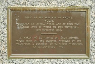Here, on the very eve of victory Marker image. Click for full size.