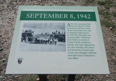 September 8, 1942 Marker. Click for full size. September 8, 1942 Marker image. Click for full size.
