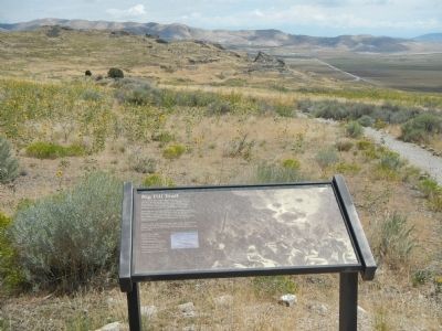 Big Fill Trail Marker image. Click for full size.