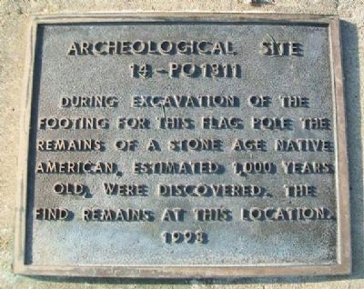 Archeological Site 14-PO1311 Marker image. Click for full size.