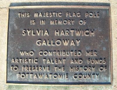 Sylvia Galloway Marker image. Click for full size.