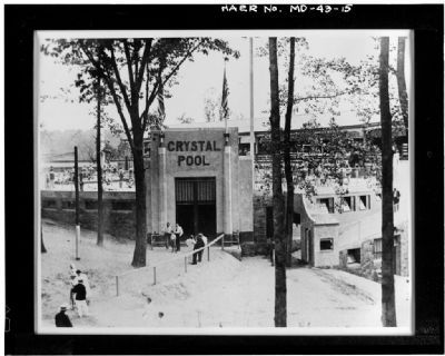 Glen Echo Park’s Crystal Pool Entrance. Click for full size. Glen Echo Park’s Crystal Pool Entrance image. Click for full size.