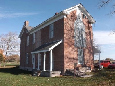 Bell-Pharis Historic Marker on south side of house. Click for full size. Bell-Pharis Historic Marker on south side of house image. Click for full size.