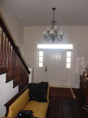 Bell-Pharis House - Front entryway. Click for full size. Bell-Pharis House - Front entryway image. Click for full size.