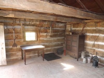 Bell-Pharis House - Log Cabin Interior image. Click for full size.