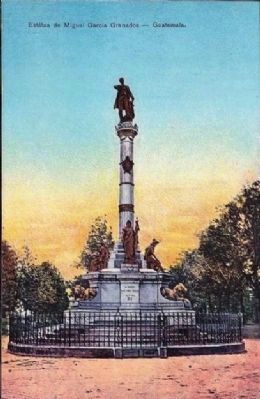 <i>Estatua de Miguel Garcia Granados Monument - Guatemala</i> image. Click for full size.