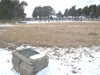 St. John's Episcopal Church Marker and Cemetery. Click for full size. St. John's Episcopal Church Marker and Cemetery image. Click for full size.