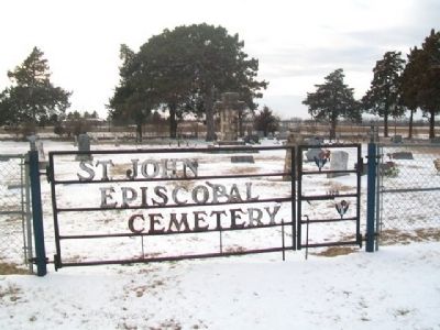 St. John's Episcopal Cemetery image. Click for full size.