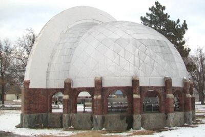 Clay Center Municipal Band Shell. Click for full size. Clay Center Municipal Band Shell image. Click for full size.