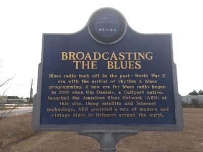 Broadcasting the Blues Marker (Front) image. Click for full size.
