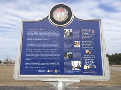 Broadcasting the Blues Marker (Rear) image. Click for full size.