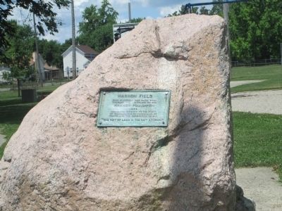 Harmon Field Marker. Click for full size. Harmon Field Marker image. Click for full size.