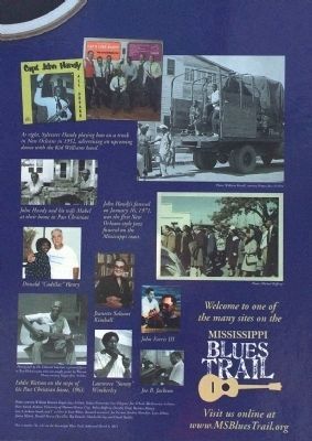 Blues & Jazz in the Pass Marker (Closeup) image. Click for full size.