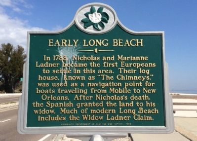Early Long Beach Marker image. Click for full size.