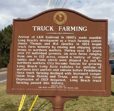 Truck Farming Marker image. Click for full size.